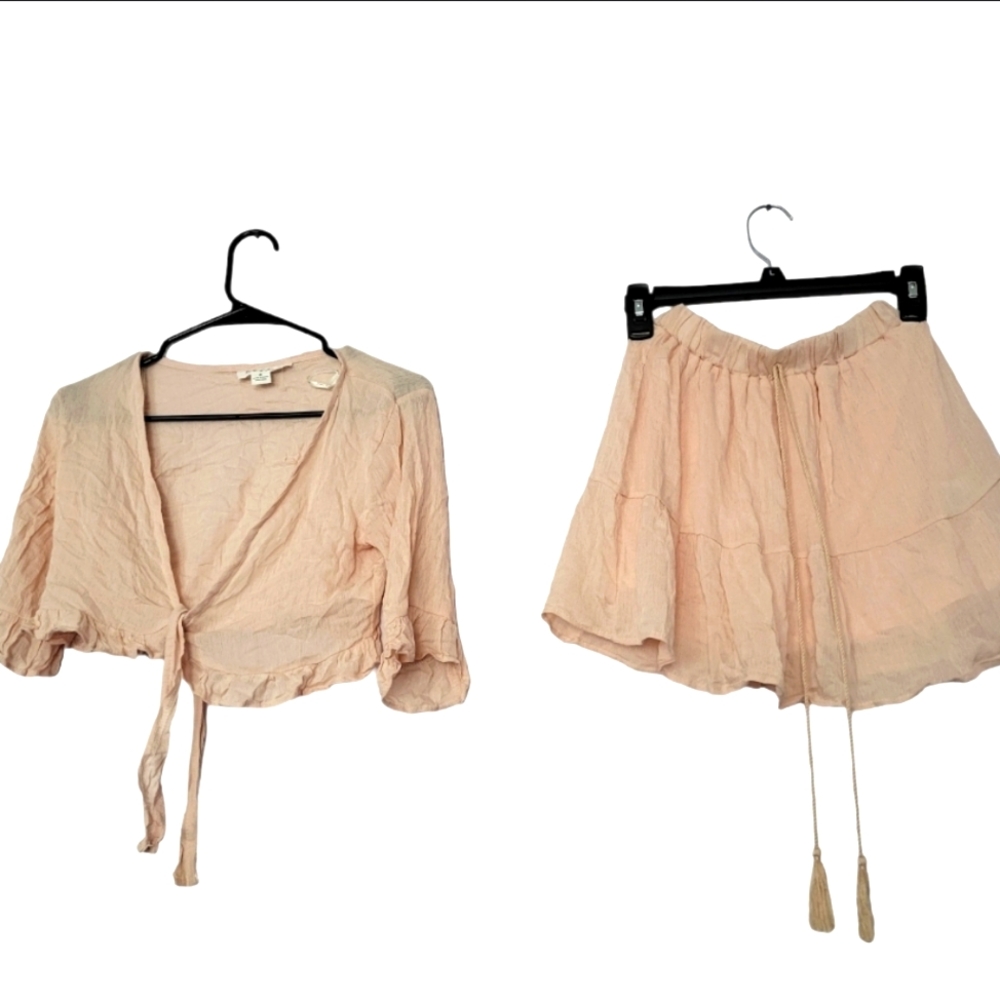 Beachy Two-piece skirt set